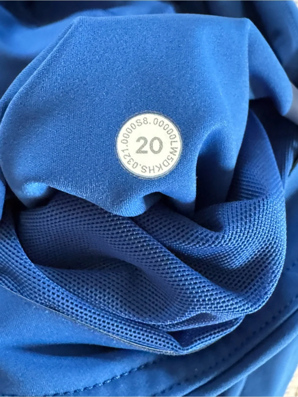 Lululemon Women’s Royal Blue Base Pace High Rise 25” Tight Leggings, Size 20